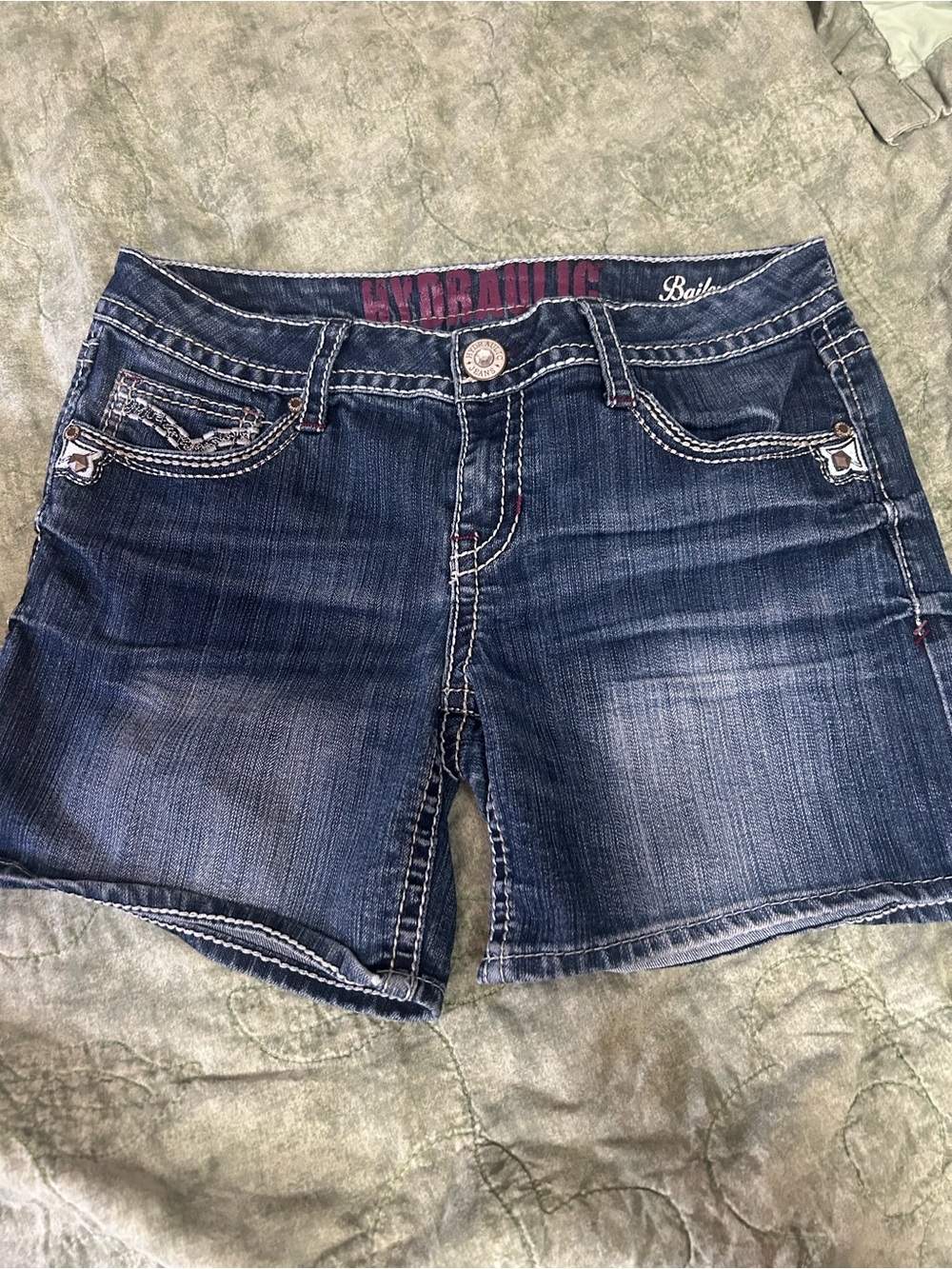 Hydraulic Women's Dark Indigo Denim Shorts